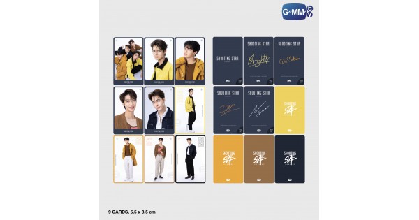 GMMTV Win ウィン トレカ shooting star FANFEST SHOOTING STAR CONCERT EXCLUSIVE PHOTOCARD SET